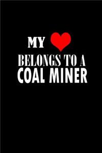 My love belongs to a coal miner