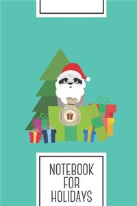 Notebook for Holidays