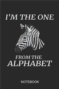 I'm The One From The Alphabet Notebook
