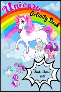 Unicorn Activity Book Kids Ages 4-8