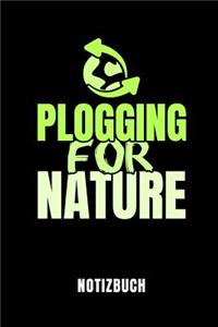 Plogging for Nature Notizbuch