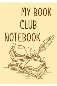My Book Club Notebook