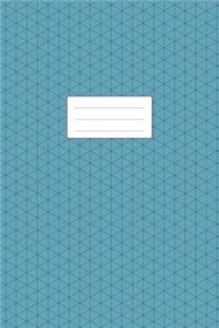 Isometric Graph Paper Notebook
