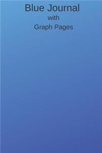 Blue Journal with Graph pages