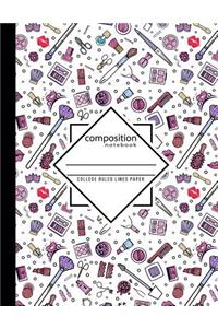 Composition Notebook College Ruled Lined Paper