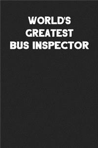 World's Greatest Bus Inspector