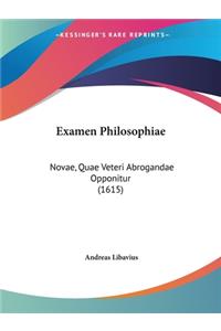 Examen Philosophiae