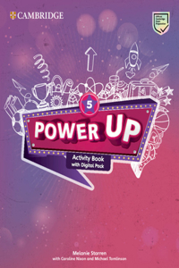 Power Up Level 5 Activity Book with Digital Pack and Home Booklet Mena