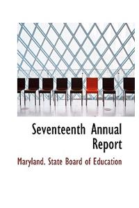 Seventeenth Annual Report