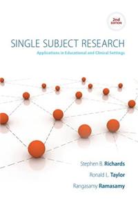 Single Subject Research : Applications in Educational and Clinical  Settings
