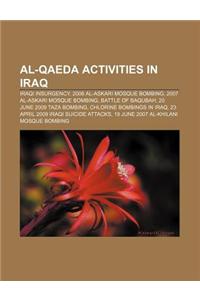 Al-Qaeda Activities in Iraq