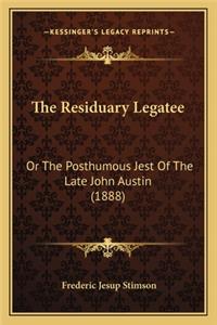 The Residuary Legatee