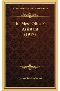 The Mess Officer's Assistant (1917)