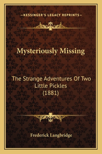 Mysteriously Missing
