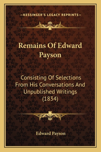 Remains Of Edward Payson