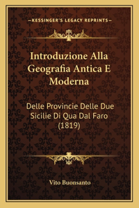 Introduzione Alla Geografia Antica E Moderna