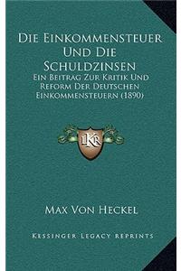 Die Einkommensteuer Und Die Schuldzinsen