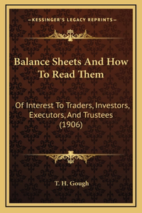 Balance Sheets And How To Read Them