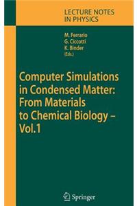 Computer Simulations in Condensed Matter Systems: From Materials to Chemical Biology Volume 1. Lecture Notes in Physics.