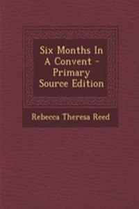 Six Months in a Convent - Primary Source Edition
