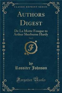 Authors Digest, Vol. 9