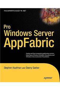 Pro Windows Server AppFabric