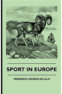 Sport in Europe