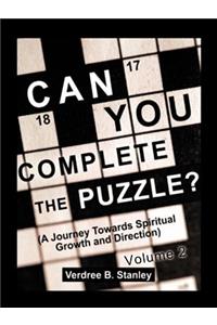 Can You Complete The Puzzle? - Volume 2