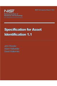 NIST Interagency Report 7693 Specification for Asset Identification 1.1