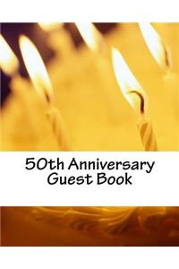 50th Anniversary Guest Book