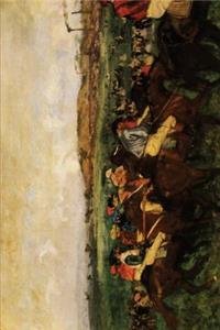''Gentlemen Jockeys Before the Start'' by Edgar Degas - 1862