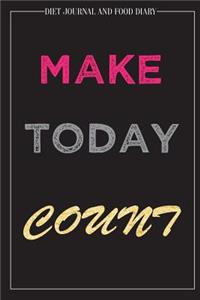 Diet Journal And Food Diary