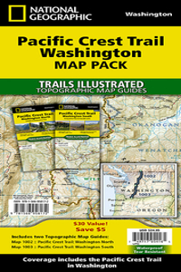 Pacific Crest Trail: Washington [Map Pack Bundle]