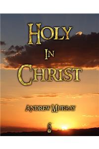 Holy in Christ