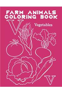 Farm Animals Coloring Book