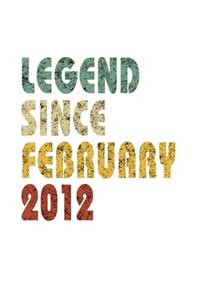 Legend Since February 2012