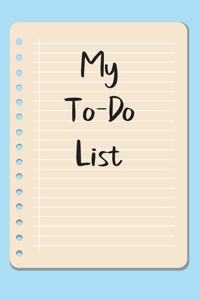 My To Do List