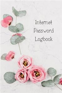 Internet Password Logbook