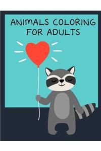 Animals Coloring For Adults