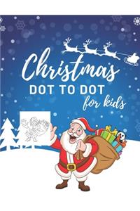 Christmas Dot To Dot Book For Kids