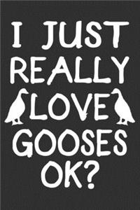 I Just Really Love Gooses Ok