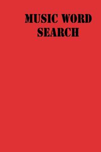 music word search