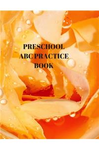 Preschool ABC Practice Book