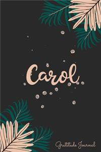 Carol Gratitude Journal