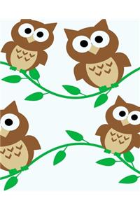 Owl Composition Notebook