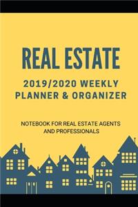 Real Estate Organizer 2019/2020 Calendar & Notebook