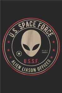 u.s. space force u.s.s.f 5162675 u.s.s.f alien liason officer