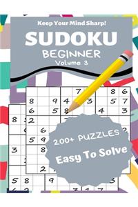 Sudoku Beginner Volume 3