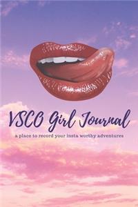 VSCO Girl Journal