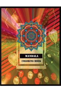 Mandala Coloring Book: 100 Magical Mandalas - An Adult Coloring Book with Fun, Easy, and Relaxing Mandalas